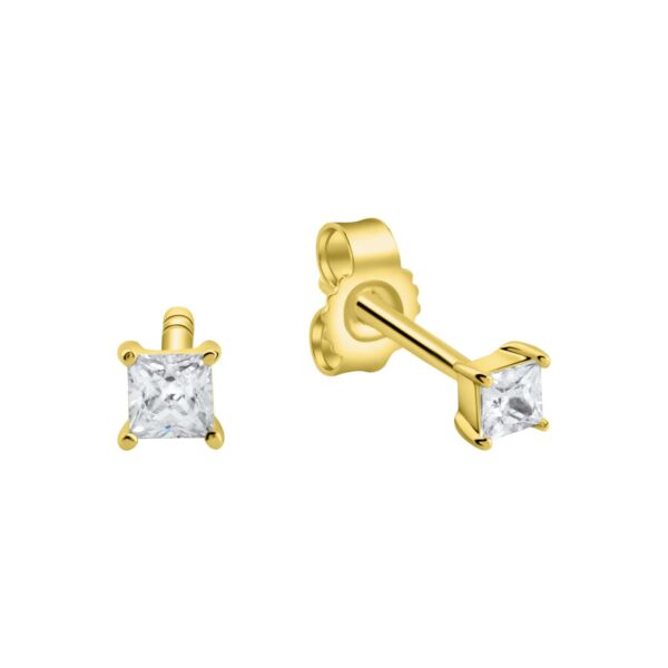  Ohrstecker 750 Zirkonia - 