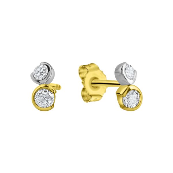  Ohrstecker 750 Zirkonia - 