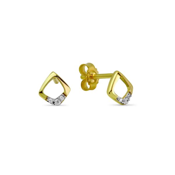  Ohrstecker 750 Zirkonia - 