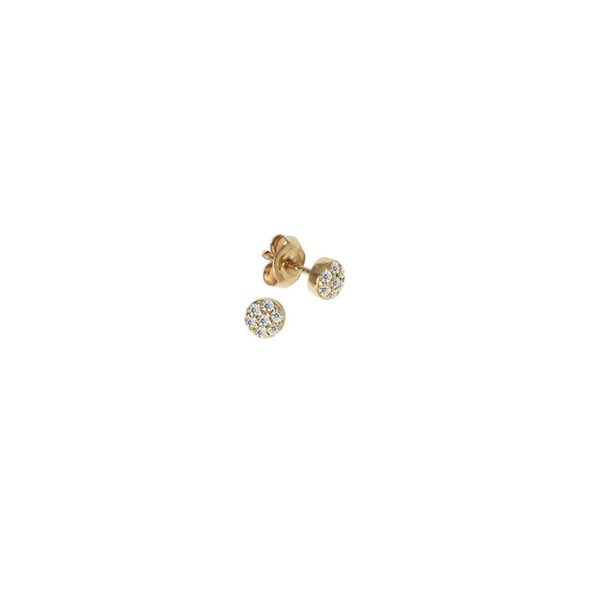  Ohrstecker 750 0,15Brill.W/si - 
