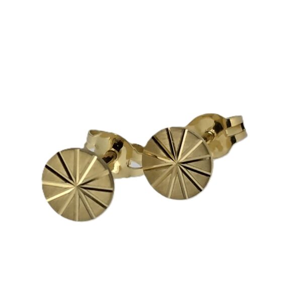  Ohrstecker 750 rund - 