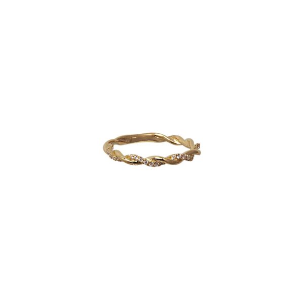  Ring 750 Zirkonia - 