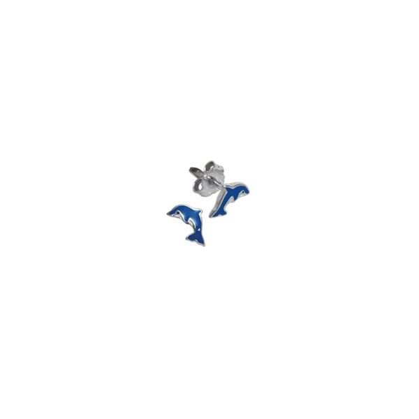  Ohrstecker S.925 Delfin Lack - 