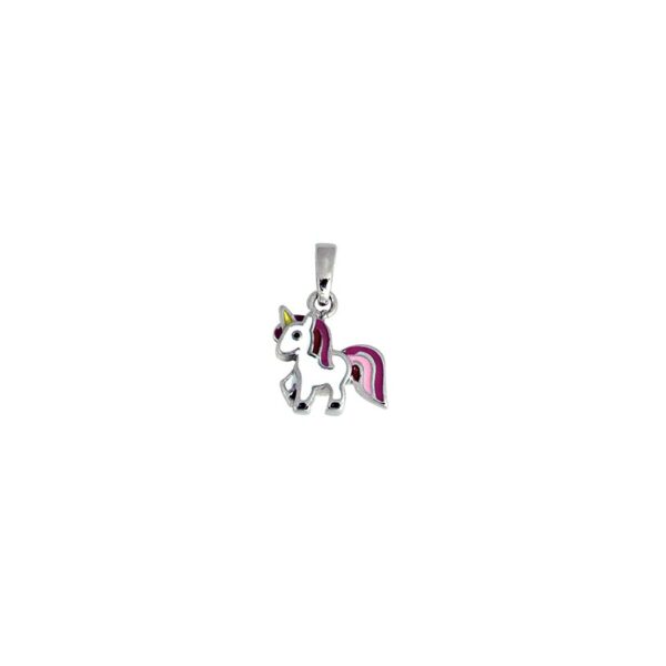  Anhänger S.925 Einhorn Lack - 