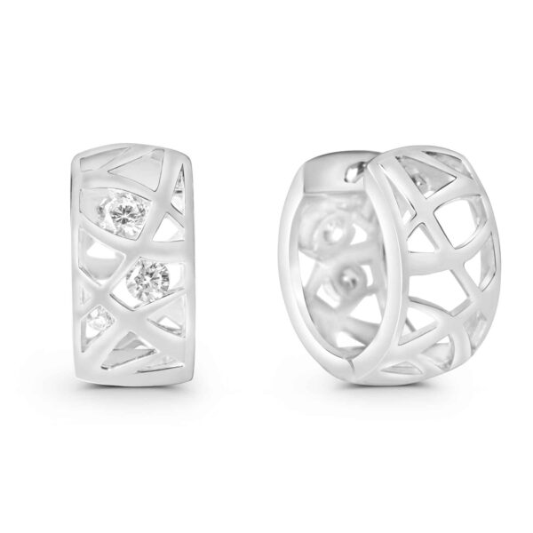 Creolen S.925 Zirkonia -