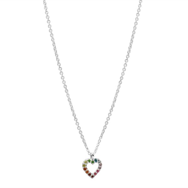  Collier S.925 Herz Zirkonia - 