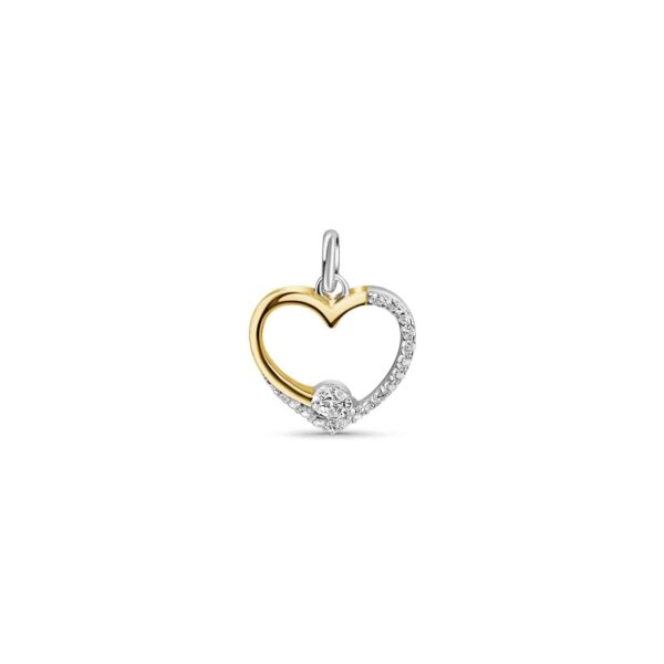  Anhänger S.925 Herz Zirkonia - 