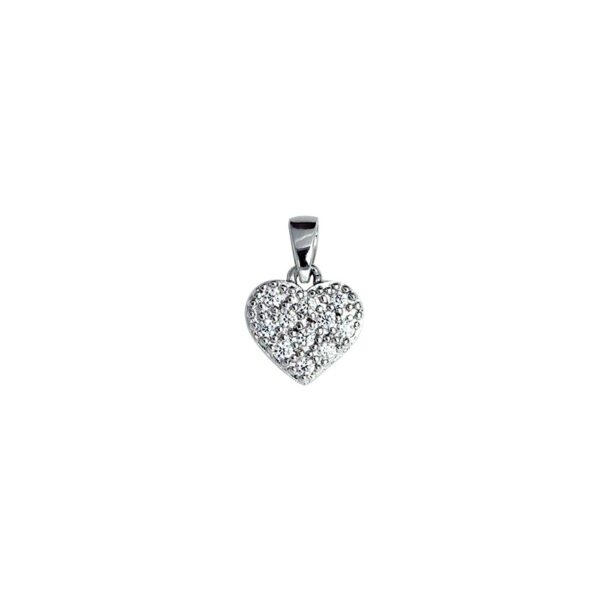  Anhänger S.925 Herz Zirkonia - 