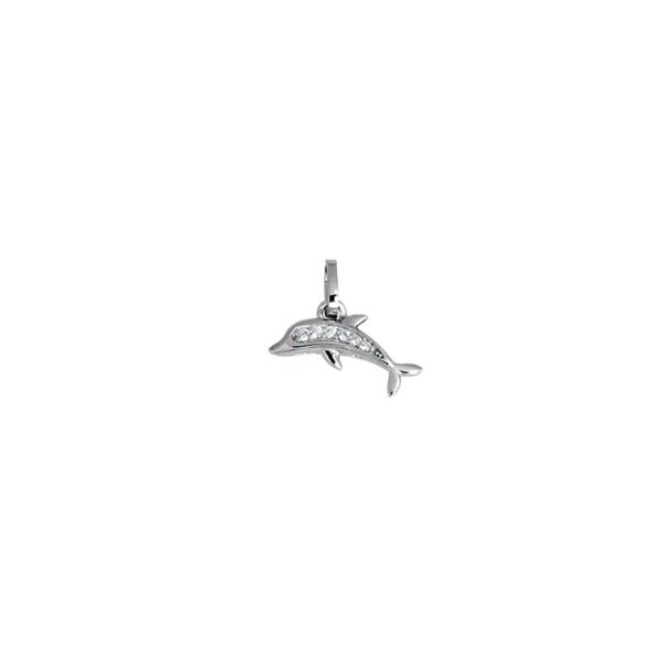  Anhänger S.925 Delfin Zirkonia - 