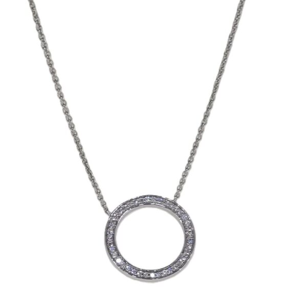 Collier 750 0,18Brillant W/si