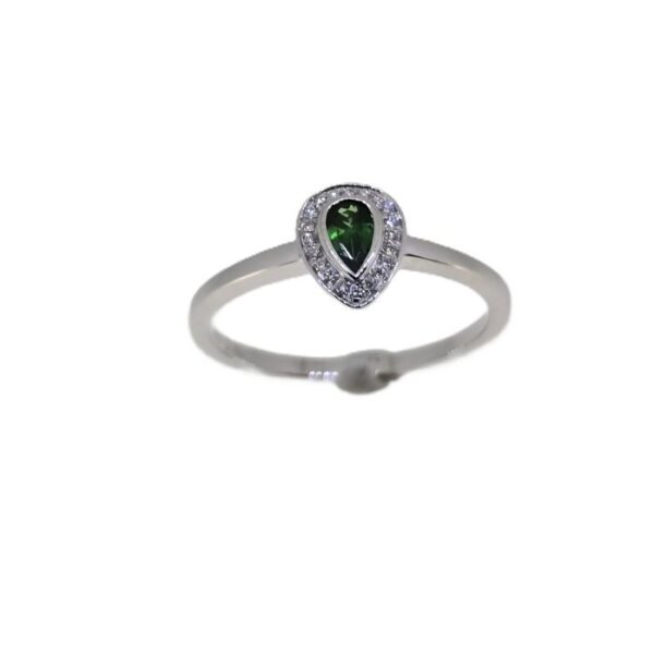 Ring 750 0,05Bril.W/si Tsavori
